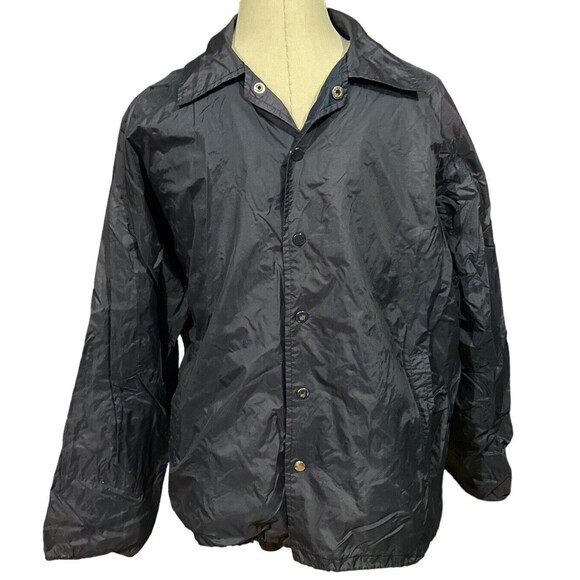 Windbreaker Brand Jacket Vintage‎ 90's Blue Nylon Adult Size Large - Picture 1 of 4